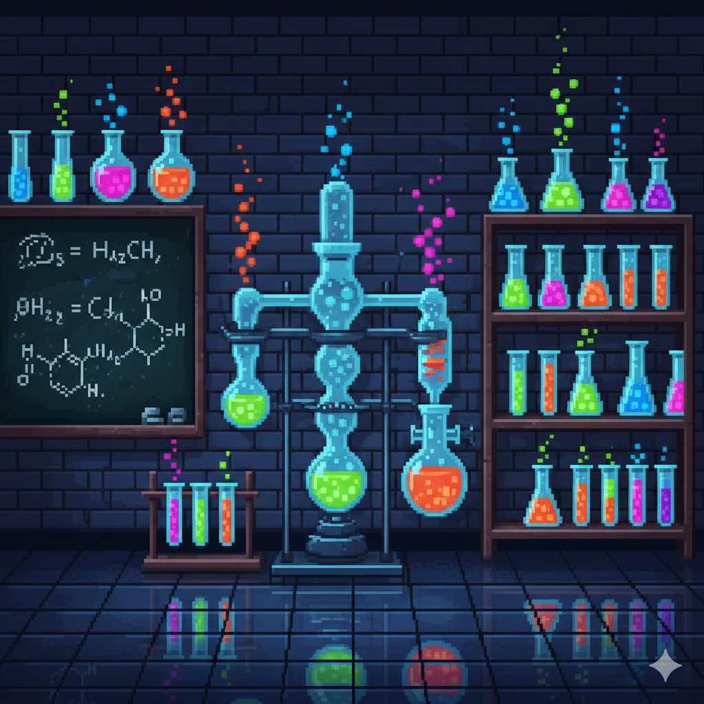 Chemistry concept illustration