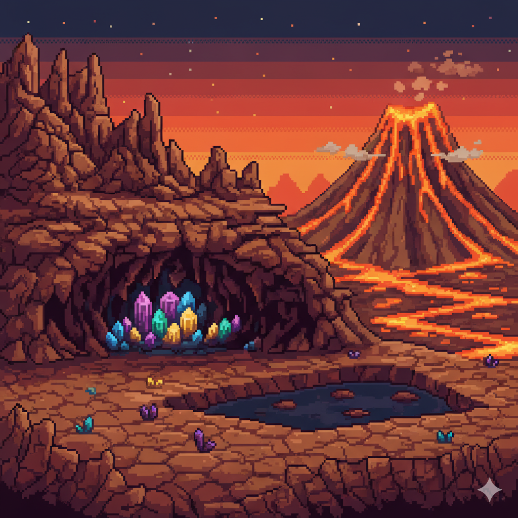 Geology concept illustration